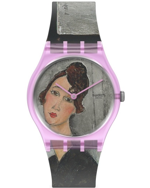 Swatch Portrait of Dédie, by Amedeo Modigliani